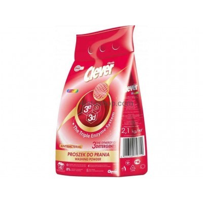 Пральний порошок Clever Color 2100 г