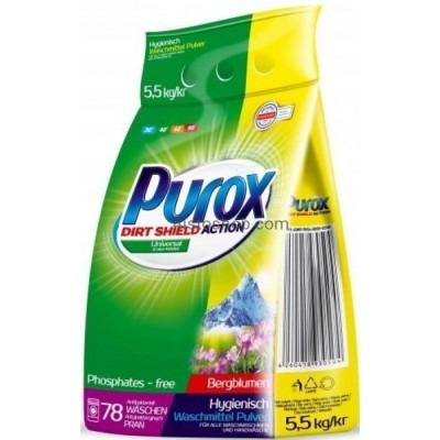 Purox Universal Пральний порошок 5,5 кг