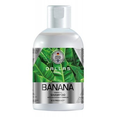 Зміцнюючий шампунь із мультивітамінним комплексом Dallas Banana 1000мл