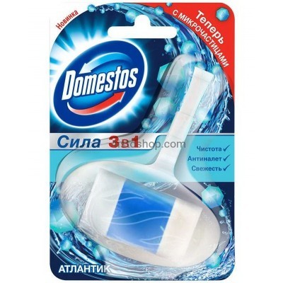 Туалетный блок для унитаза Domestos Атлантик 40 г
