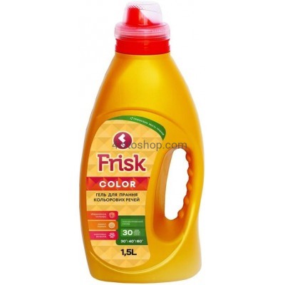 Гель для прання ТМ Frisk Преміальна якість Color 1.5 л