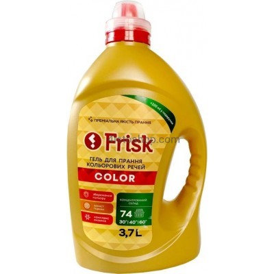 Гель для прання ТМ Frisk Преміальна якість Color 3,7 л