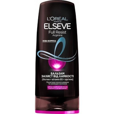 Бальзам-ополаскиватель L'Oreal Paris Elseve Сила Аргинина для слабых склонных к выпадению волос 200мл 