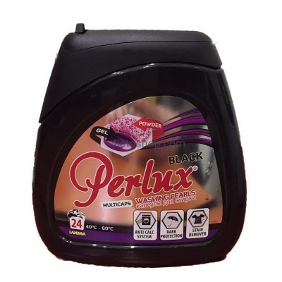 Капсулы для стирки Perlux для черного 24 шт