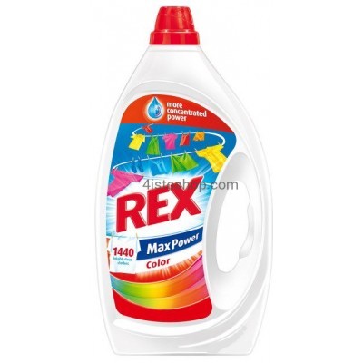 Rex гель для стирки Max для цветных вещей 3л