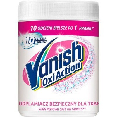 Плямовивідник і відбілювач порошкоподібний для тканин Vanish Oxi Action