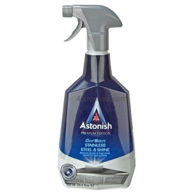 Средство для чистки и полировки изделий из нержавеющей стали Astonish 750мл