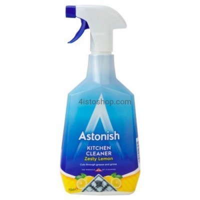 Спрей для удаления жира Astonish Kitchen Cleaner Zesty Lemon 750мл