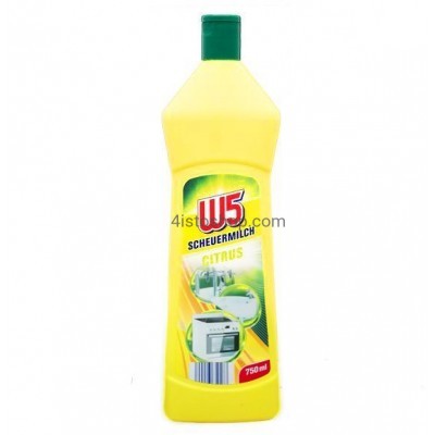 Чистящее молочко для кухни и ванны W5 Scheuermilch Citrus 750мл
