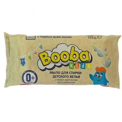 Хозяйственное мыло Booba для детского белья 125г