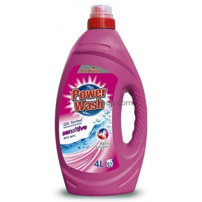 Power Wash sensitive Гель для делікатного прання 4 л