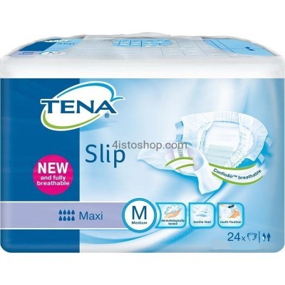 купить Tena подгузники для взрослых Slip Maxi Medium 24 шт