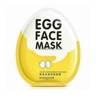 Bioaqua Egg тканинна маска 30г