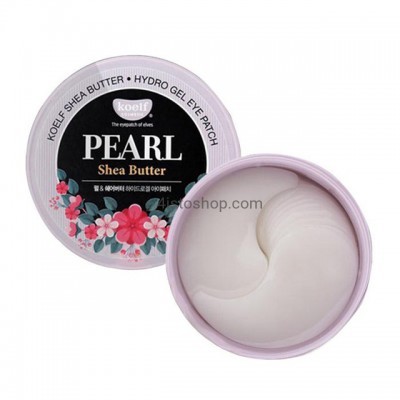 Патчи гелевые Koelf с маслом ши и перламутровой пудрой Pearl & Shea Butter 60шт