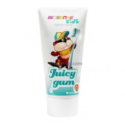 Зубная паста для детей от 3 лет Bioton Juicy Gum 50мл