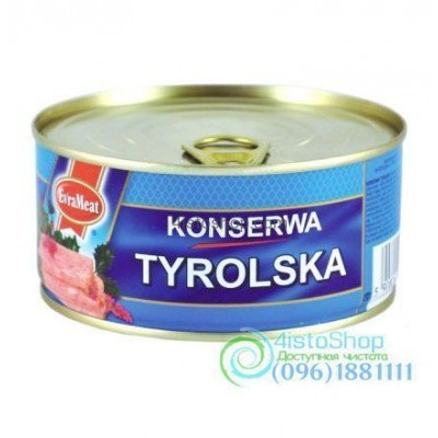 Паштет Evra Miet Tyrolska Свиной 300 г