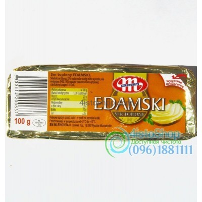 Mlekovita сыр плавленый Edamski 100 г