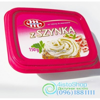 Сыр мягкий MLEKOVITA с ветчиной 150 г