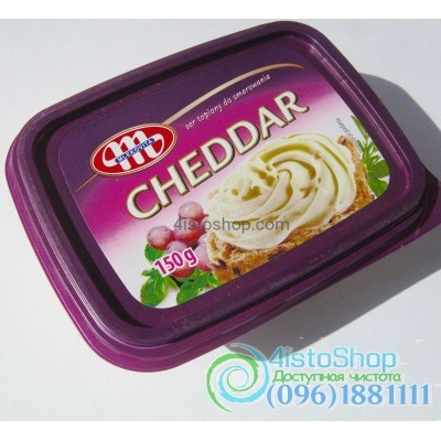 Сыр мягкий MLEKOVITA Cheddar 150 г