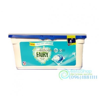 Капсулы Fairy 3 в 1 для стирки детских вещей 35 шт