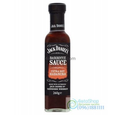 Соус Jack Daniels очень острый Extra Hot Habanero 260 г
