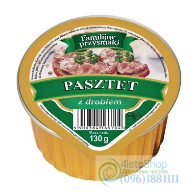 Паштет Куриный Familijne przysmaki Drosed 130 г