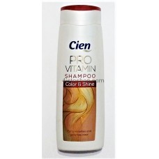 Шампунь Cien Pro Vitamin Colour and Shine для окрашенных волос 300мл
