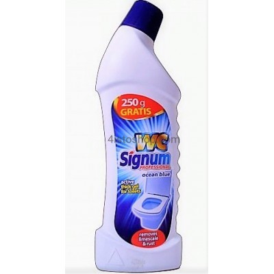 Signum WC Professional Моющее средство для туалетов Голубой океан 750 мл 
