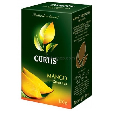 Чай зеленый Curtis Mango листовой 100 г