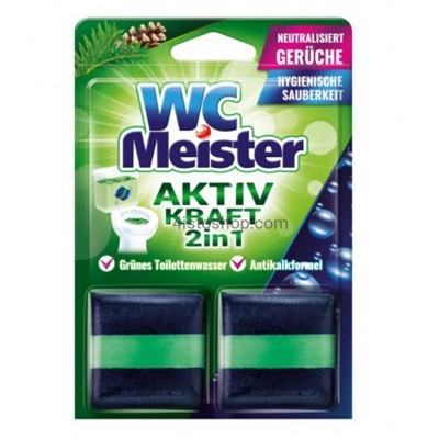 Таблетки в бачок унитаза WC Meister Хвойный лес