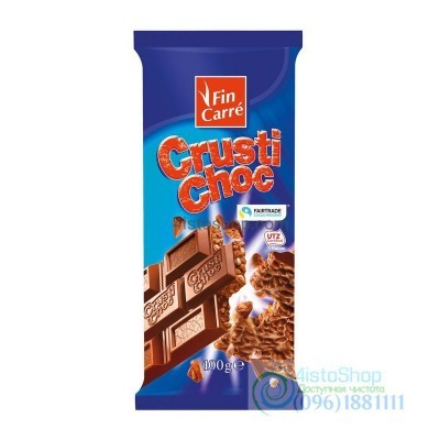Молочный шоколад Fin Carre Crusti Choc 100г