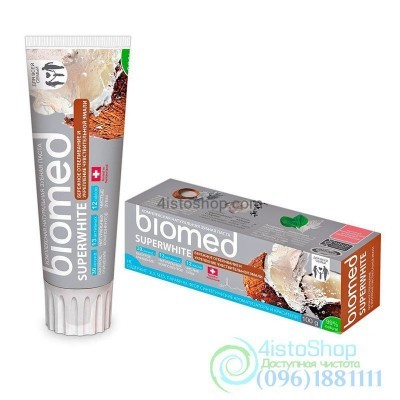 Зубная паста отбеливающая Biomed 100мл