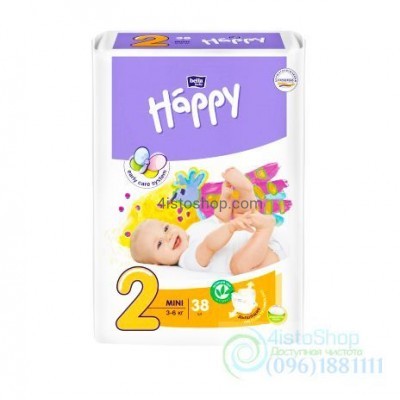 Подгузники Bella Happy 2 Mini 3-6 кг