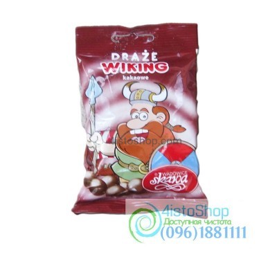 Драже в шоколаде Wiking Draze 70 г
