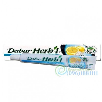 Зубная паста Dabur Herb'l Lemon and Salt отбеливающая 100 мл