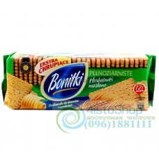 Печенье хрустящее Bonitki pelnoziarniste из цельного зерна 250 г