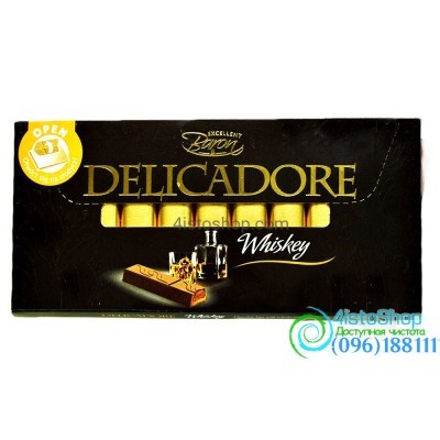 Шоколад Delicadore Виски 200г