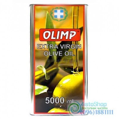Оливковое масло Olimp Extra Virgin из зелёных оливок 5л