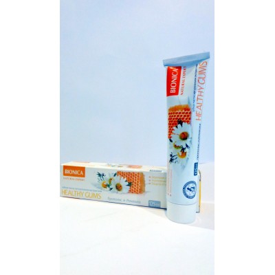 Зубная паста BIONICA Natural Expert Healthy Gums + Прополис и ромашка 125мл