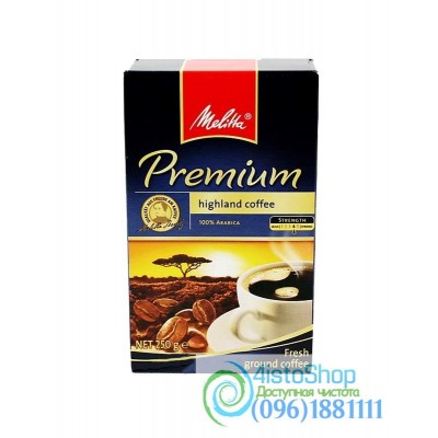 Melitta Premium Кава мелена брикет 250 г