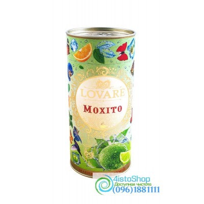 Чай зеленый Мохито Lovare ж/б 80г