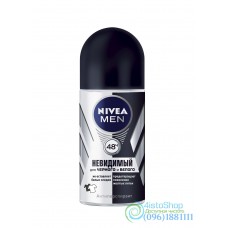 Дезодорант-антиперспирант шариковый Nivea Men Power Невидимый для черного и белого 50мл