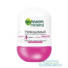 Антиперспирант Garnier Mineral Невидимый Прикосновение нежности роликовый 50мл