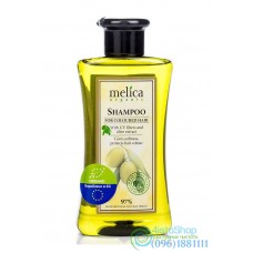 Шампунь для окрашенных волос Melica Organic с УФ-фильтрами и экстрактом оливок 300мл