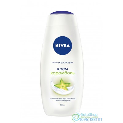 Гель для душу Nivea Крем Карамболь 500 мл