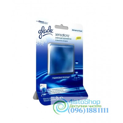 Сменный аромаблок Glade Sensations Родниковая прохлада 8 г